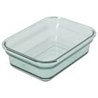 食卓にそのまま出せる耐熱ガラス保存容器 長方形(950ml GR) 5枚目画像