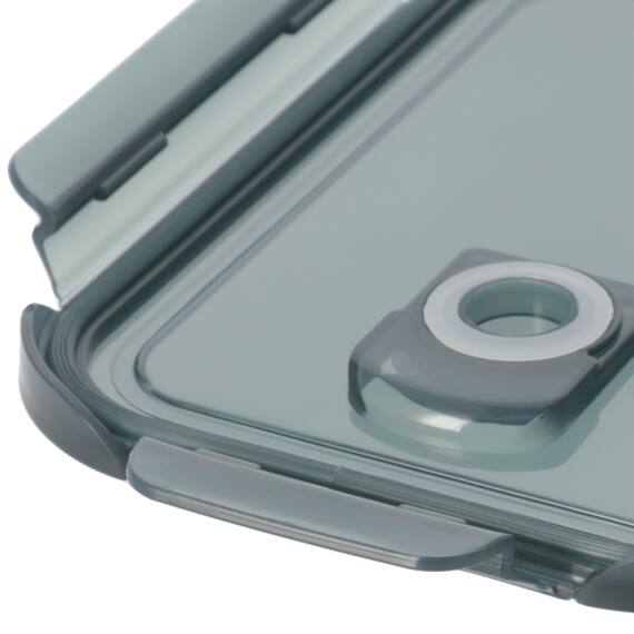 食卓にそのまま出せる耐熱ガラス保存容器 長方形(950ml GR) 7枚目画像