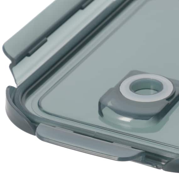 食卓にそのまま出せる耐熱ガラス保存容器 長方形(950ml GR) 7枚目画像