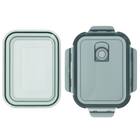 食卓にそのまま出せる耐熱ガラス保存容器 長方形(950ml GR) 9枚目画像