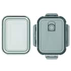 食卓にそのまま出せる耐熱ガラス保存容器 長方形(950ml GR) 9枚目画像