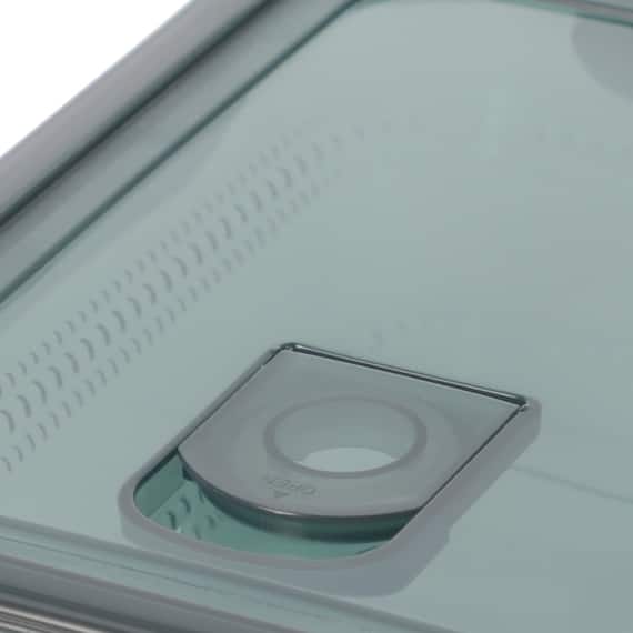 食卓にそのまま出せる耐熱ガラス保存容器 長方形(950ml GR) 10枚目画像