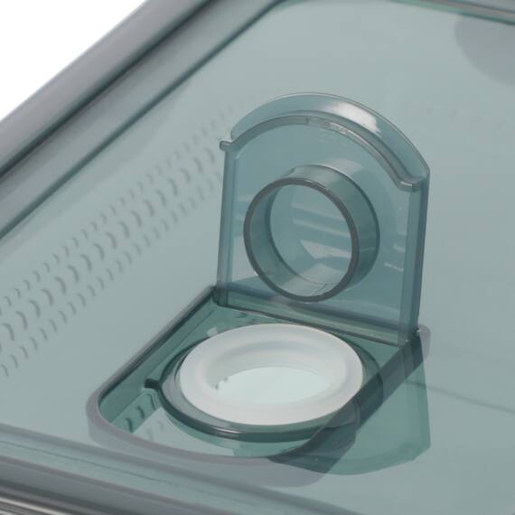 食卓にそのまま出せる耐熱ガラス保存容器 長方形(950ml GR) 11枚目画像