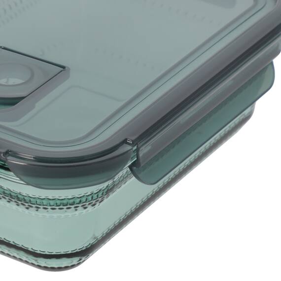 食卓にそのまま出せる耐熱ガラス保存容器 長方形(950ml GR) 12枚目画像