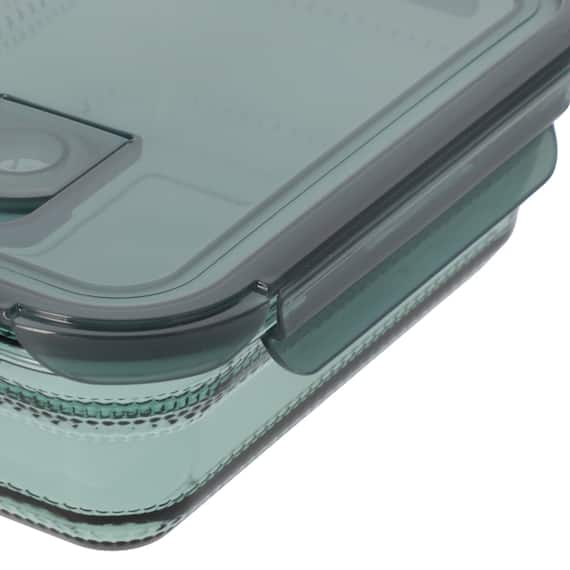 食卓にそのまま出せる耐熱ガラス保存容器 長方形(950ml GR) 12枚目画像