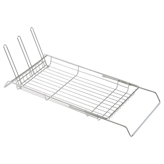 スライド水切りラック ボトルスタンド付き 1枚目画像