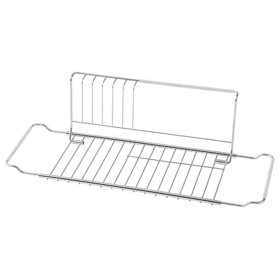 スライド水切りラック ディッシュ・ボトルスタンド付き 1枚目画像