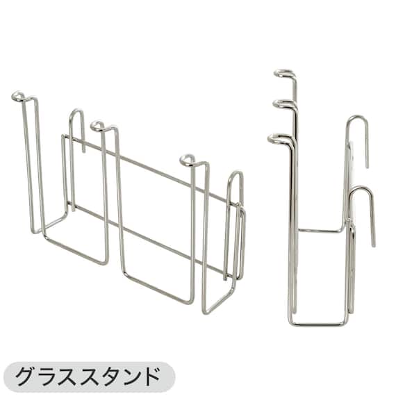 【SUS水切り】伸縮シンク上ラック5点セット(Sフック付き ) 8枚目画像