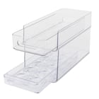 【セット】卵トレー付き冷蔵庫引出しセット 幅13cm 2段 1枚目画像