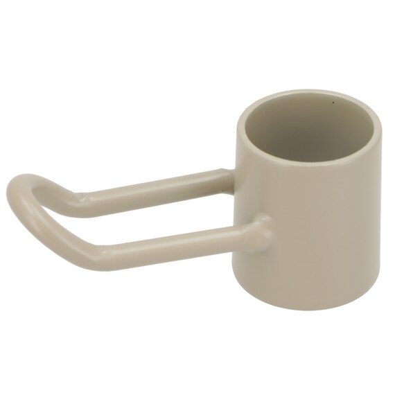 スチールワゴントロリ用フック 1P(モカ) 1枚目画像