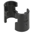 スチールワゴントロリ用フック 1P(モカ) 4枚目画像