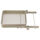 スチールワゴントロリ用引き出し(浅) (モカ) 4枚目画像