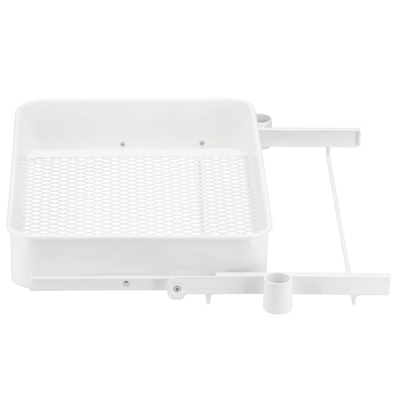 スチールワゴントロリ用引き出し(深) (ホワイト) 4枚目画像