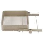 スチールワゴントロリ用引き出し(深) (モカ) 2枚目画像
