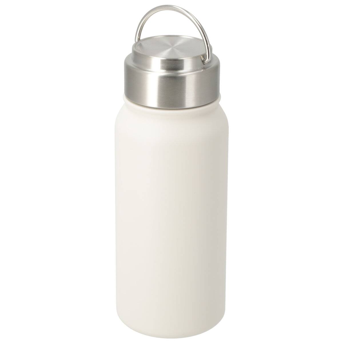 ステンレスハンドルボトル(530mL ベージュ WB006) | ニトリネット