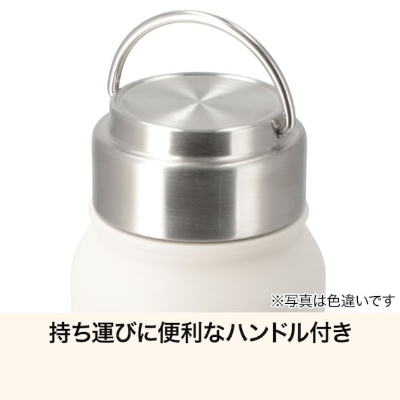 ステンレスハンドル付きボトル(700mL ローズ WB006) 2枚目画像