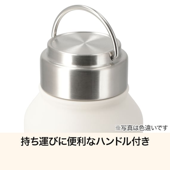 ステンレスハンドル付きボトル(1000mL グリーン WB006) 2枚目画像