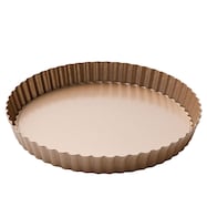 焼き型 タルト(22cm ゴールド TY07)