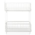 シンク下スライドラック2段 幅30cm(STｰW30ホワイト) 8枚目画像