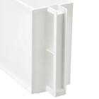 すき間なく並べる 吊戸棚ストッカー(たてハーフ ホワイト) 8枚目画像