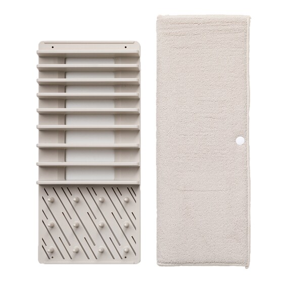 水切り付き吸水マット(モカ DW004) 1枚目画像