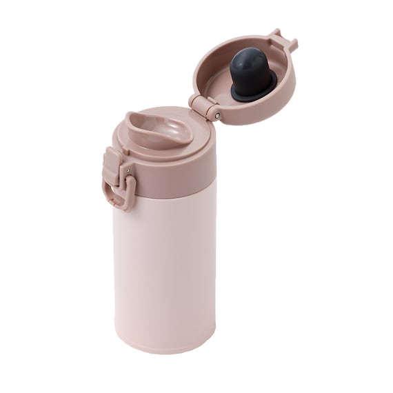 ステンレスワンタッチボトル(340mL ローズ WB07) 5枚目画像