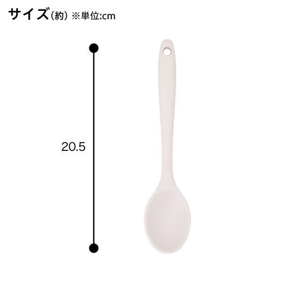 シリコーンスプーン(ローズ BK003) 2枚目画像