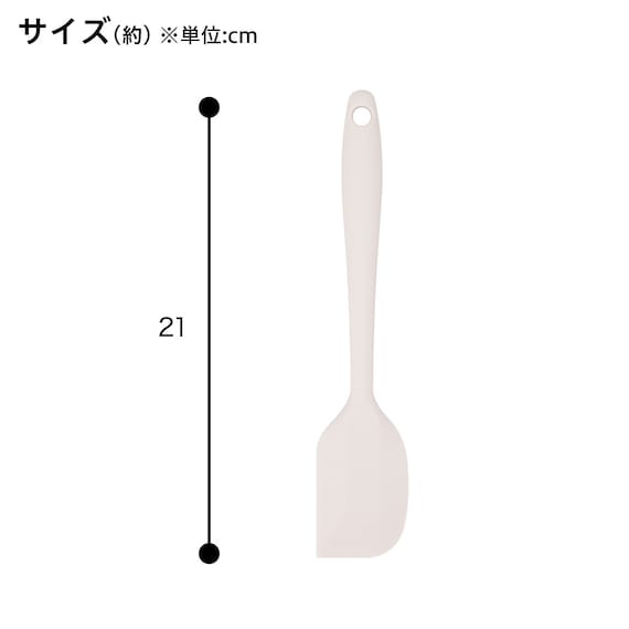 シリコーンヘラ(ローズ BK003) 2枚目画像