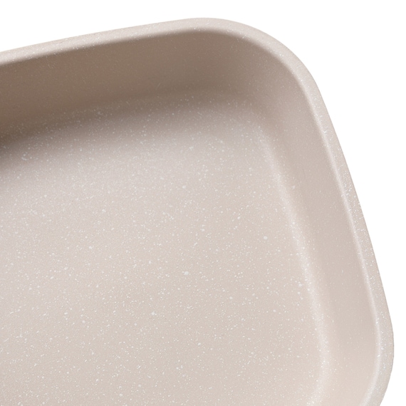 TORERUシリーズ専用 IH・ガス火 角型フライパン(24cm モカ FS004) 8枚目画像