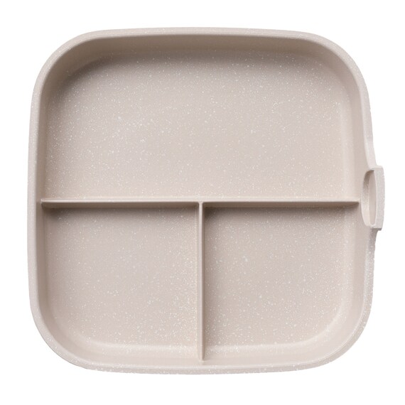 TORERUシリーズ専用 IH・ガス火 セパレートパン(3分割 モカ FS004) 6枚目画像