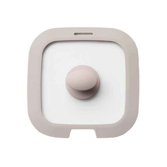 TORERUシリーズ専用 シリコーンガラスフタ(20cm モカ FS004) 1枚目画像