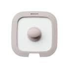 TORERUシリーズ専用 シリコーンガラスフタ(20cm モカ FS004) 1枚目画像