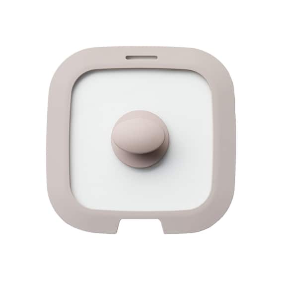 TORERUシリーズ専用 シリコーンガラスフタ(20cm モカ FS004) 1枚目画像