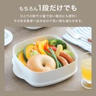 二品作れるレンジせいろ蒸し器 大 6枚目画像