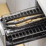 フッ素コートでこびりつきにくい グリルオーブントースター 焼き魚プレート