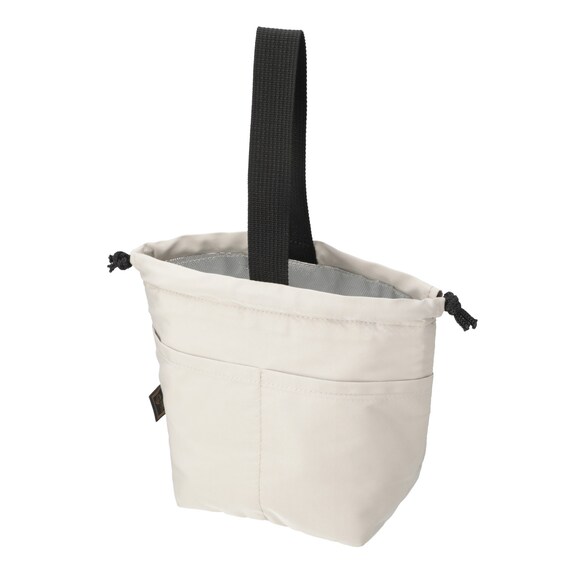 立つ保冷巾着(モカ BR07) 1枚目画像