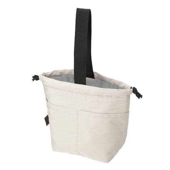 立つ保冷巾着(モカ BR07) 1枚目画像