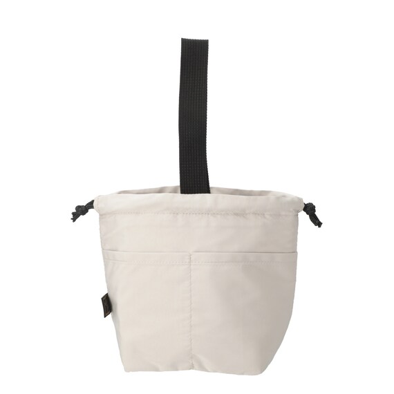 立つ保冷巾着(モカ BR07) 6枚目画像