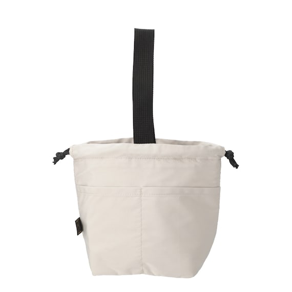 立つ保冷巾着(モカ BR07) 6枚目画像