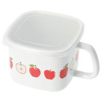 ホーロー味噌ポット 蓋つき(TY08)