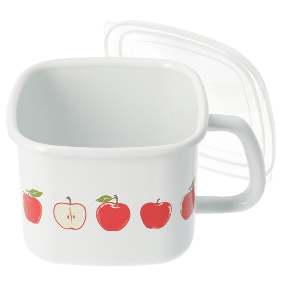 ホーロー味噌ポット 蓋つき(TY08) 9枚目画像