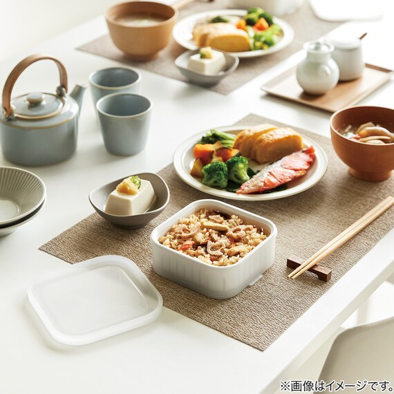 立てて保存できる冷凍ごはん容器(2個セット) 12枚目画像