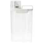 たてよこ置ける 冷蔵庫用 米びつ(2kg ホワイト) 3枚目画像