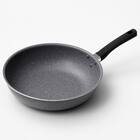 ガス火軽量 マーブルコート炒め鍋(28cm KY094) 1枚目画像