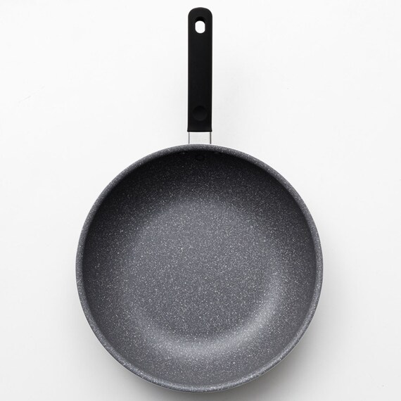 ガス火軽量 マーブルコート炒め鍋(28cm KY094) 2枚目画像