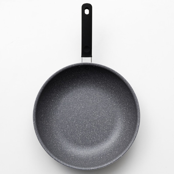 ガス火軽量 マーブルコート炒め鍋(28cm KY094) 2枚目画像