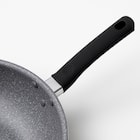 ガス火軽量 マーブルコート炒め鍋(28cm KY094) 5枚目画像