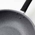 ガス火軽量 マーブルコート炒め鍋(28cm KY094) 6枚目画像