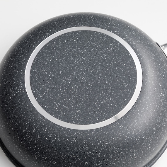 ガス火軽量 マーブルコート炒め鍋(28cm KY094) 8枚目画像