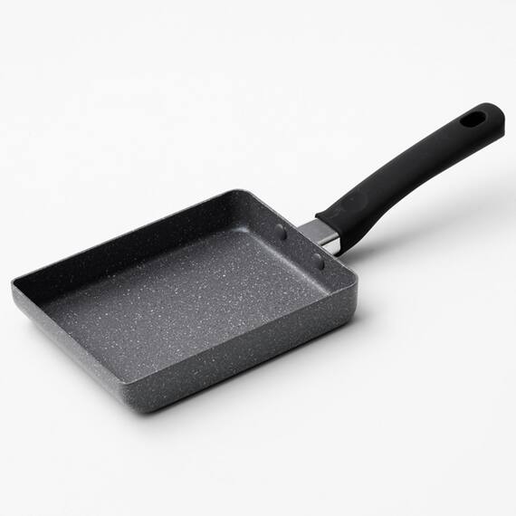 ガス火軽量 マーブルコート玉子焼(13×18cm KY094) 1枚目画像